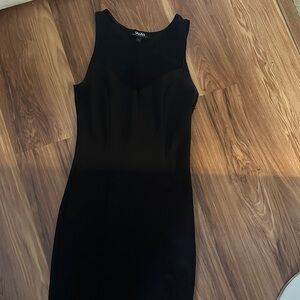 Black Tight Mini Dress